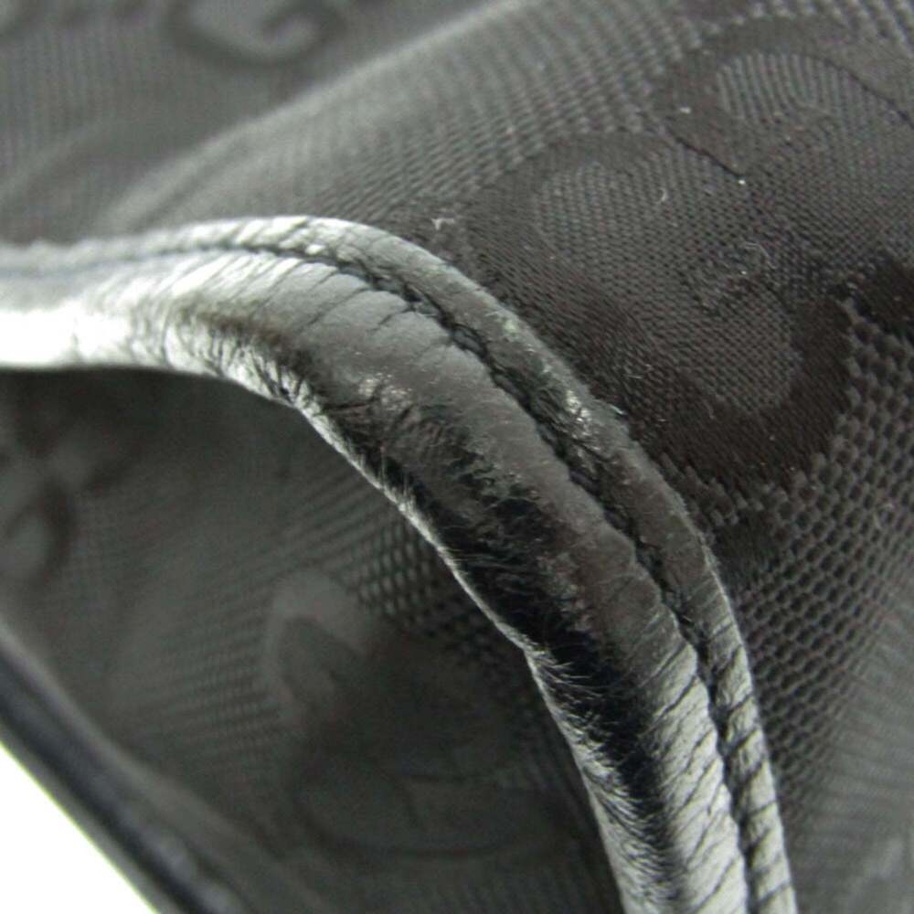 GUCCI Authentic Black Leather Shoulder Bag - Picture 5 of 16